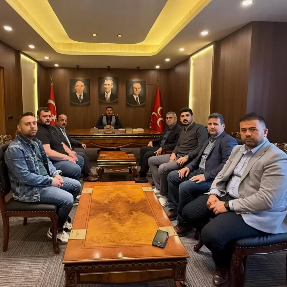 MHP Burdur İl Başkanı Gün'dan TÜRK-İŞ ve Şeker-İş Sendikası'na Ziyaret Teşekkürü