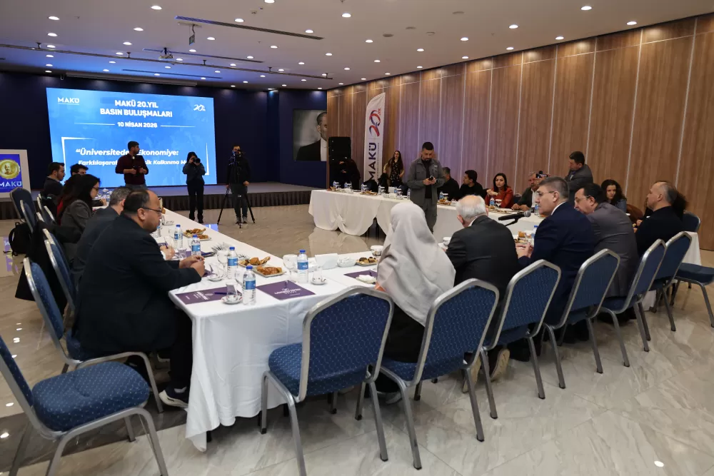 MAKÜ, ulusal ekonomi muhabirlerini Burdur’da ağırladı