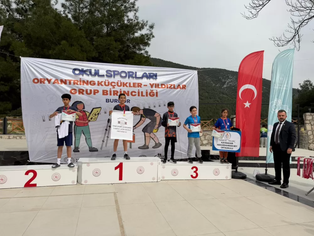 Bucak’ta oryantiring heyecanı 17 İlden 400 sporcu kıyasıya yarıştı