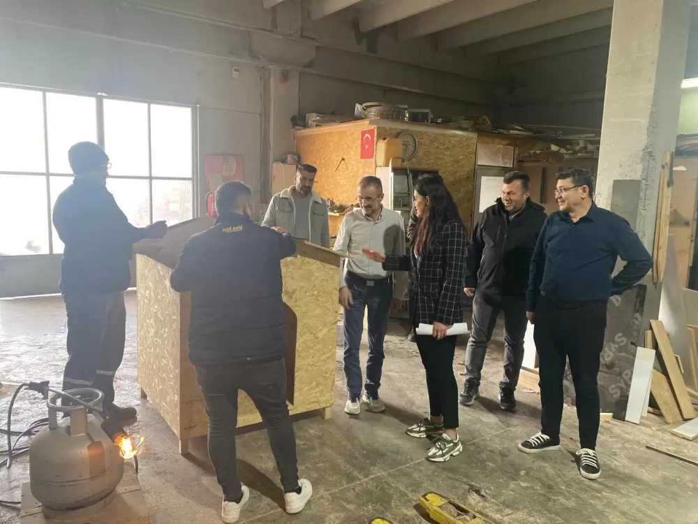 Başkan Hülya Gümüş sahada! Bucak'ta belediye projelerine yerinde inceleme