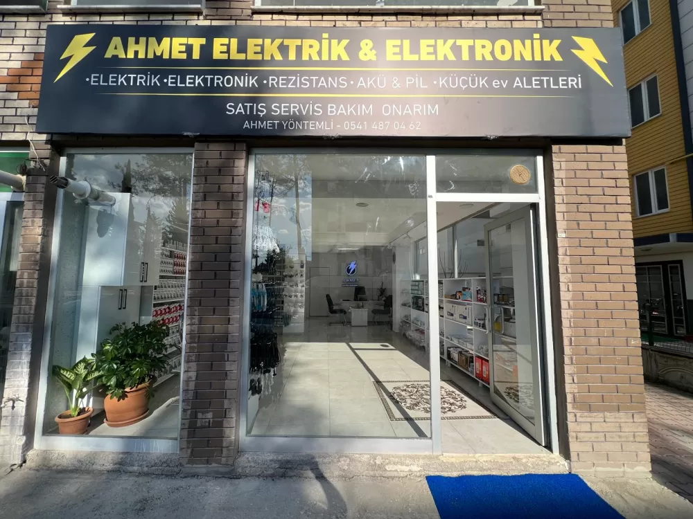 Bucak’ta Ahmet Elektrik Elektronik Açıldı 