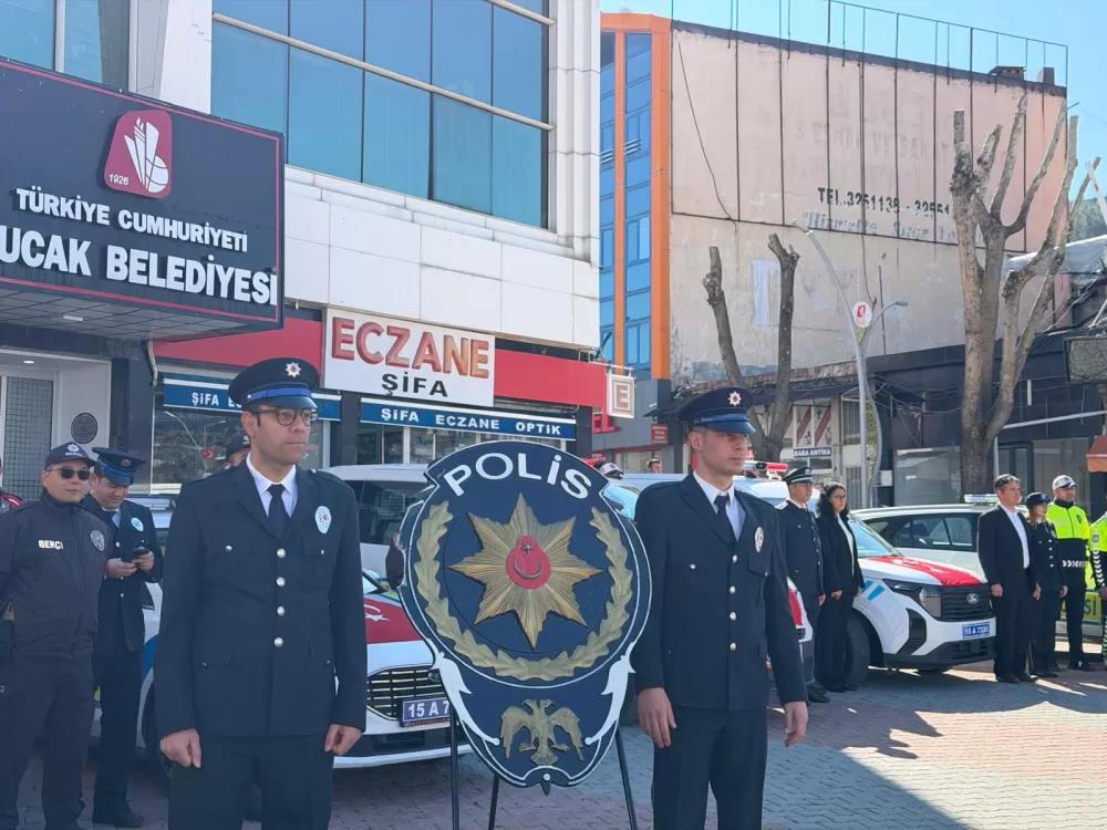 Bucak'ta Polis Teşkilatının 181. yılı törenle kutlandı
