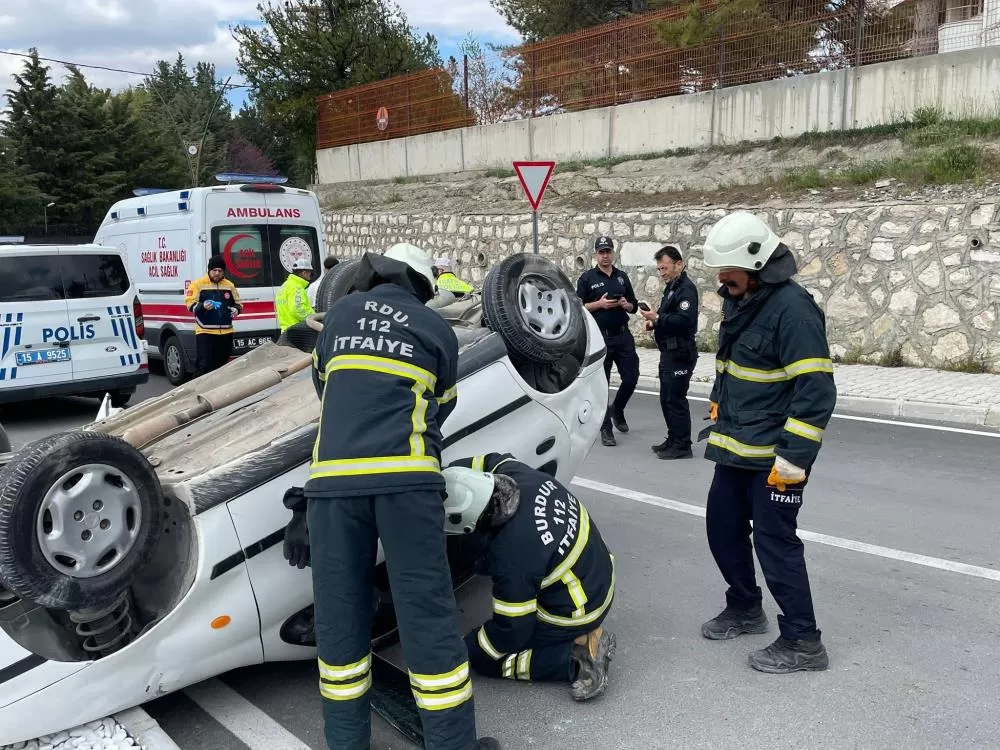 Burdur’da Ölümden Döndüler