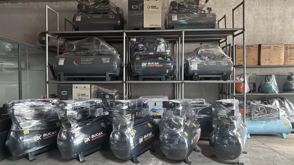 Elektriğin olmadığı yerde artık hava kompresörü çalıştırmak kolay