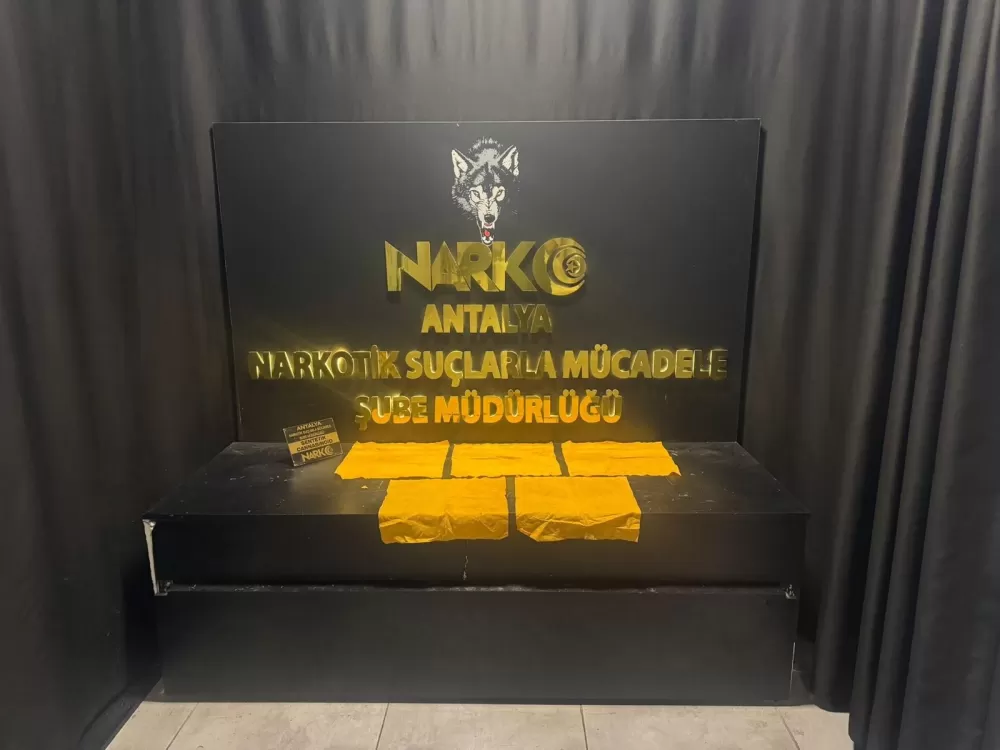 Antalya'da dev narkotik operasyonu 22 zanlı tutuklandı