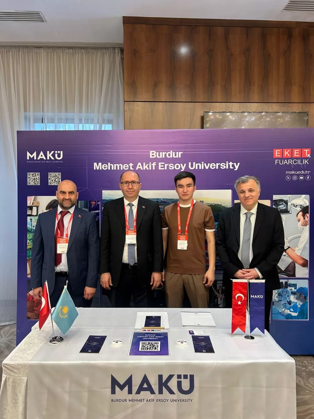 Kazakistan’da Türk Üniversiteleri Fuarına MAKÜ damgası