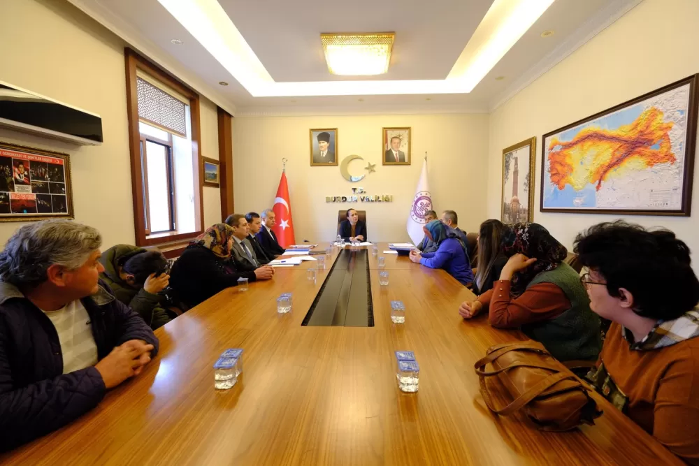 Burdur'da Vali Bilgihan Kapıları Vatandaşa Açtı