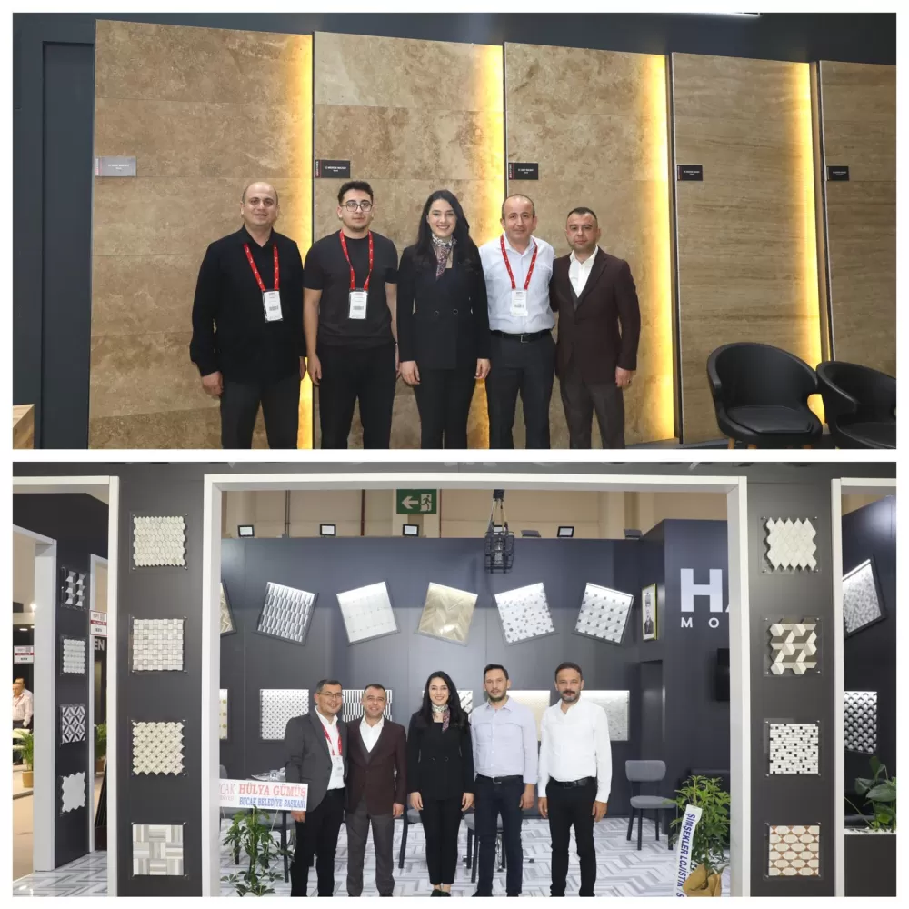 Başkan Hülya Gümüş’ten Marble İzmir’de Bucaklı firmalara destek
