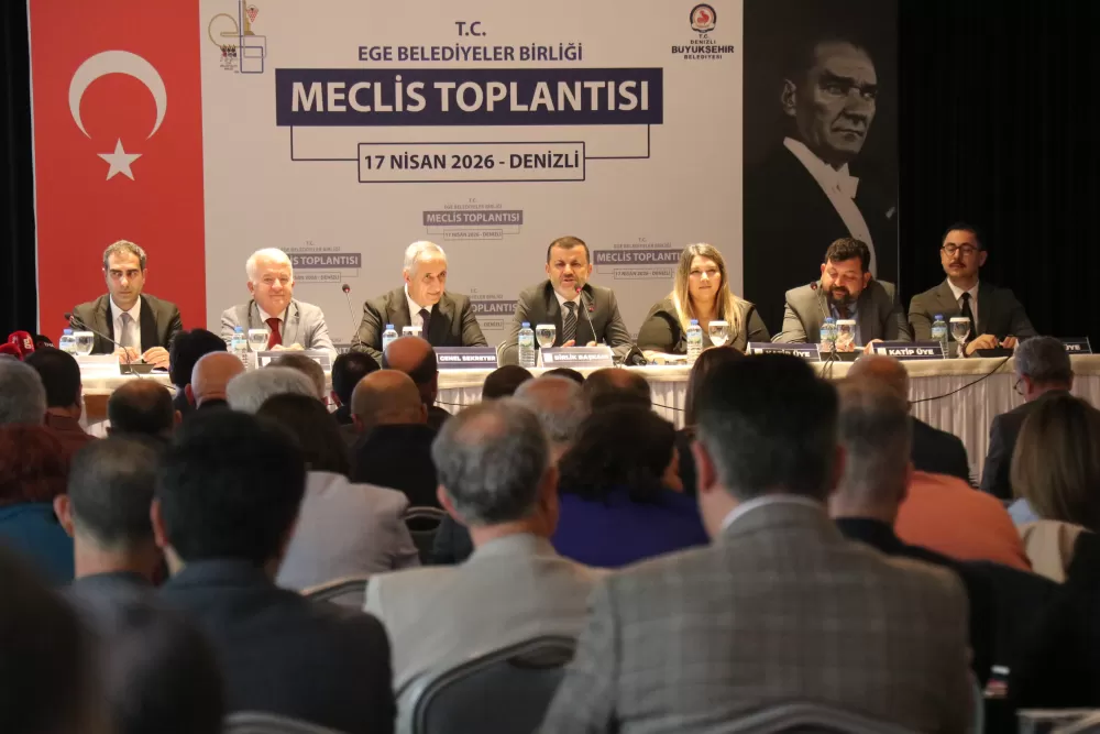 Bülent Nuri Çavuşoğlu yeniden  Ege Belediyeler Birliğinde  başkanlığa seçildi