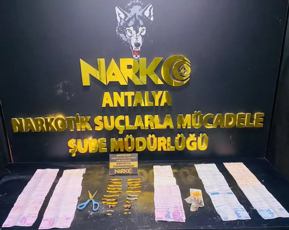Antalya'da dev narkotik operasyonu 22 zanlı tutuklandı