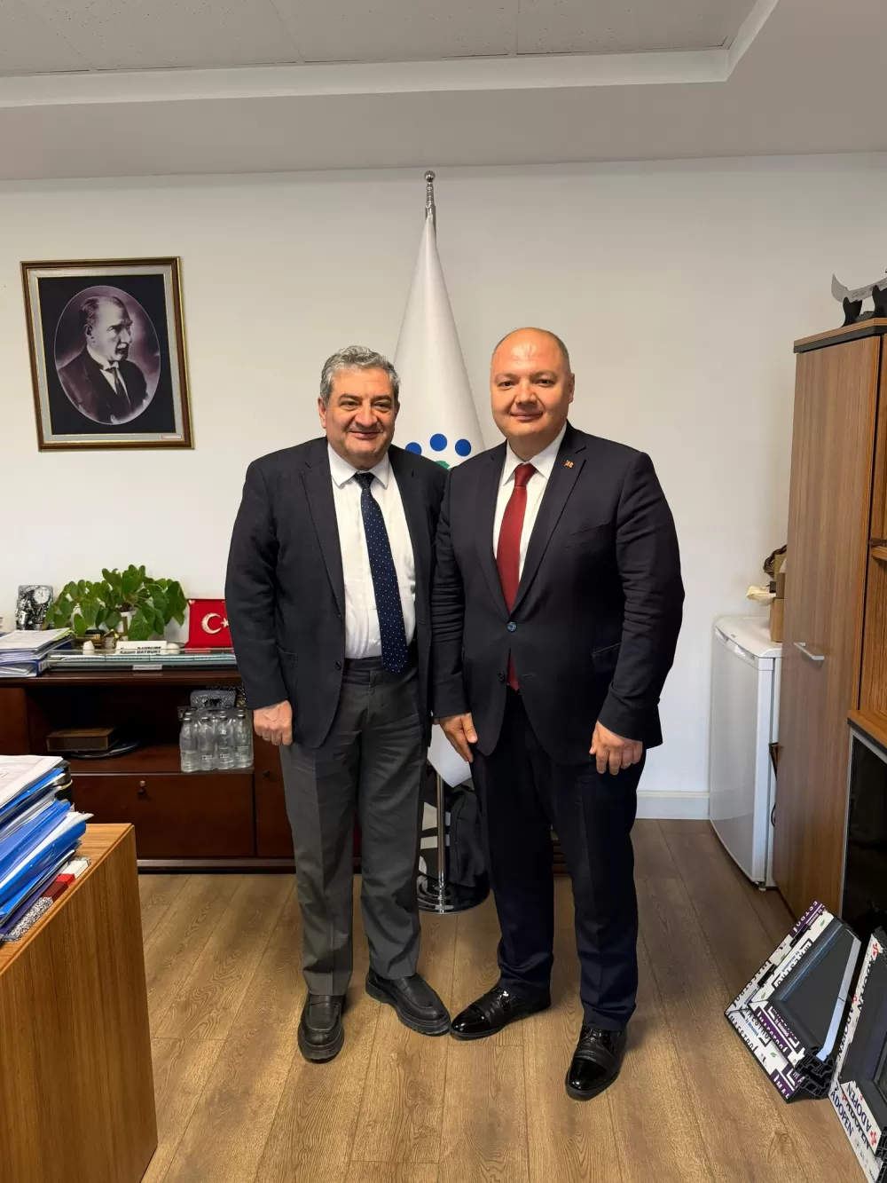 Başkan Sertbaş’tan Hem Ziyaret Hem Proje Takibi