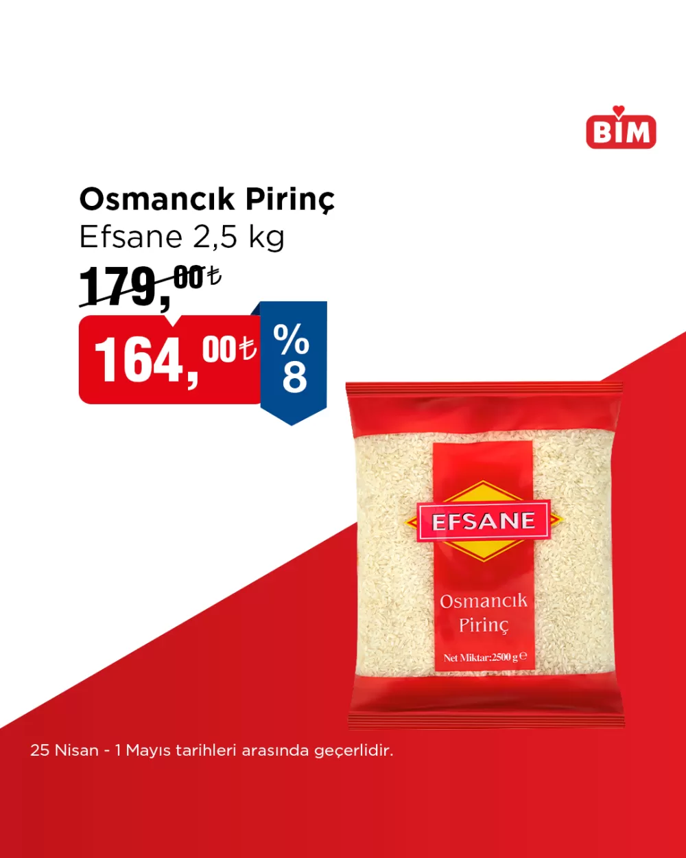 BİM'den 25 Nisan - 1 Mayıs Haftasına Özel İndirimli Ürünler