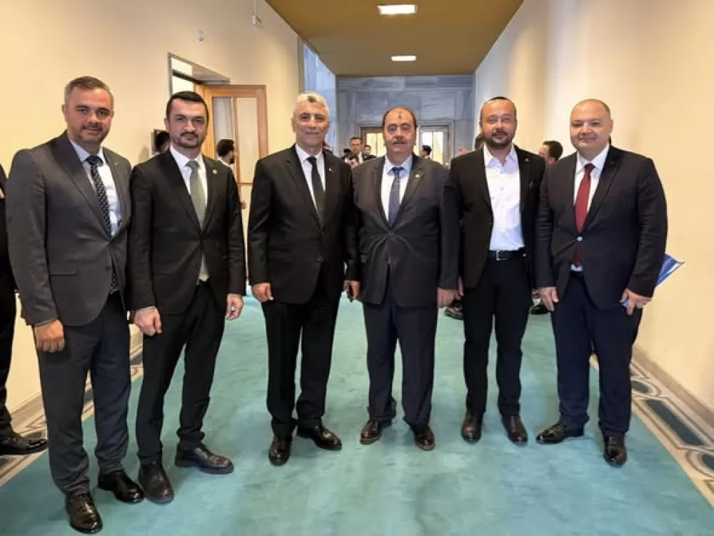 Burdur Heyeti TBMM'de Bakanlar Bolat ve Bak ile bir araya geldi Taleplerini ilettiler