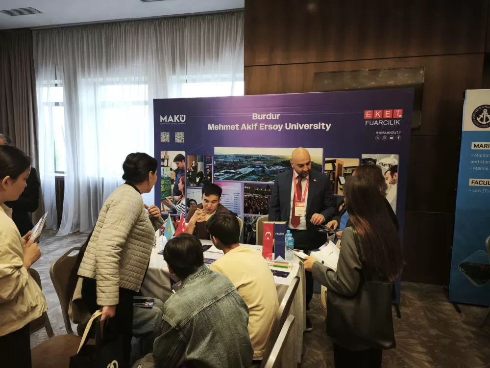Kazakistan’da Türk Üniversiteleri Fuarına MAKÜ damgası
