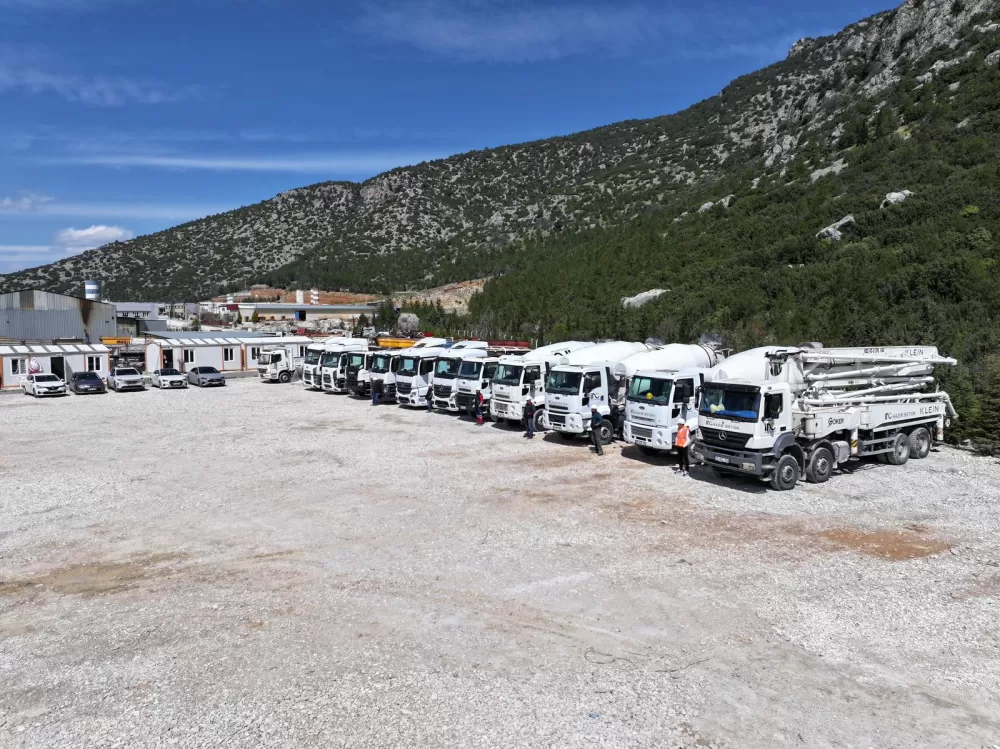 Bucak'ta İNC Hazır Beton organize sanayi bölgesinde hizmet girdi