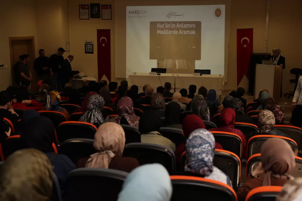 MAKÜ’de Kur’an’ın anlamı ve meal çalışmaları ele alındı