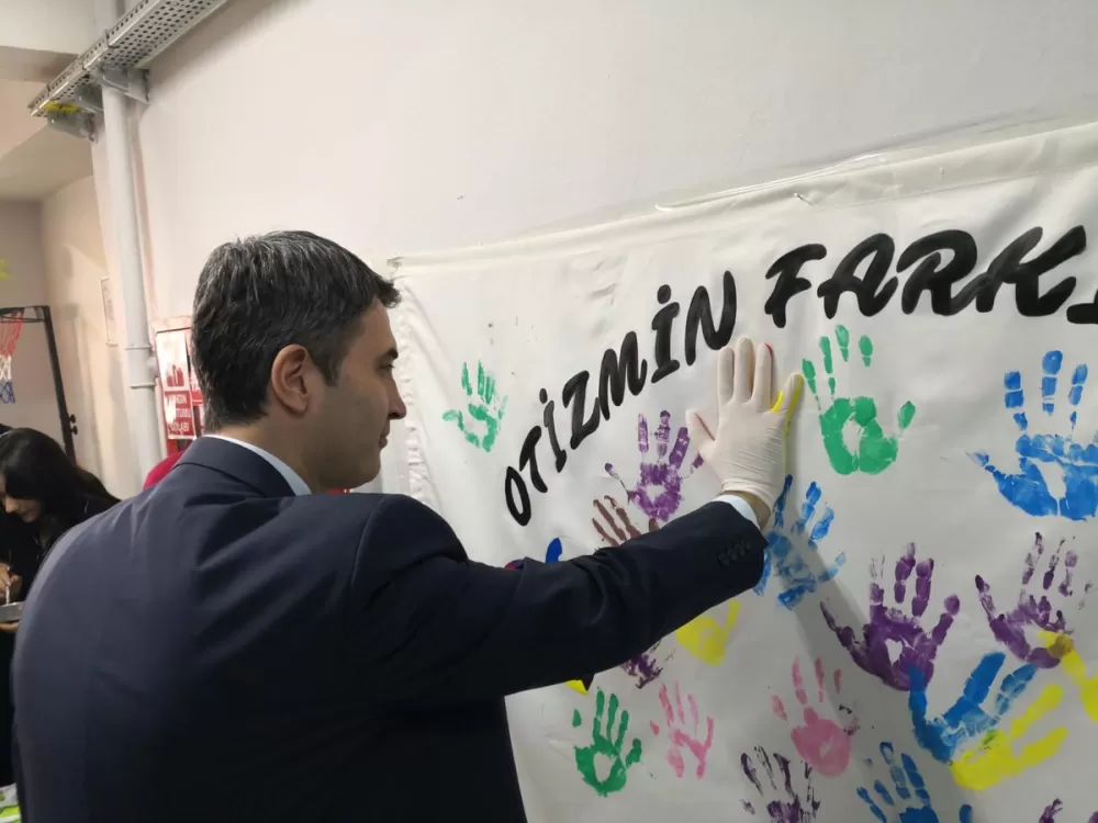 Kaymakam Kuruca’dan Otizm Farkındalık Günü’nde anlamlı ziyaret