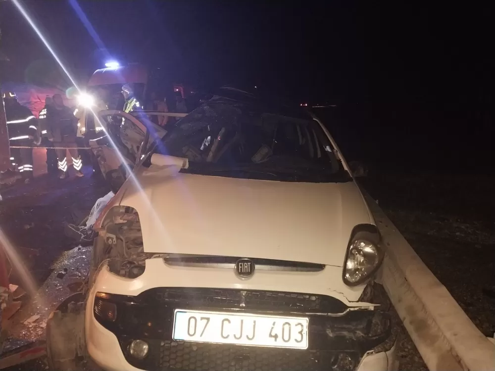 24 saat geçmeden Antalya Isparta yolundan ölüm haberi geldi!