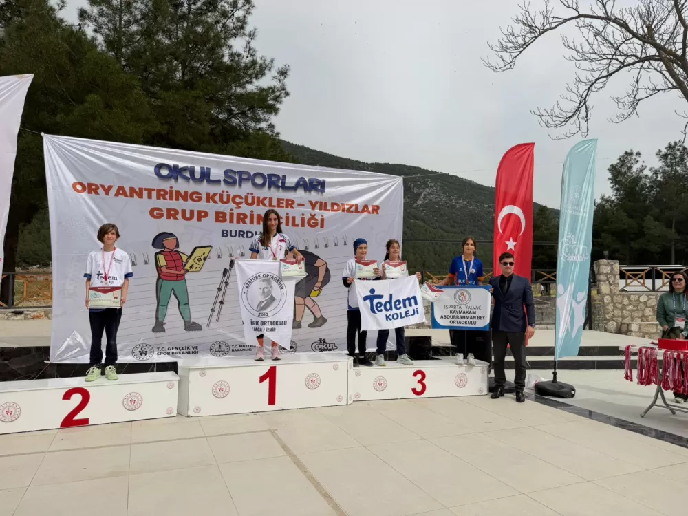 Bucak’ta oryantiring heyecanı 17 İlden 400 sporcu kıyasıya yarıştı