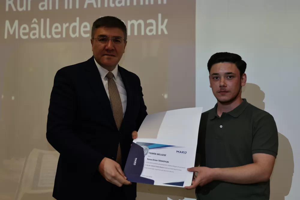 MAKÜ’de Kur’an’ın anlamı ve meal çalışmaları ele alındı