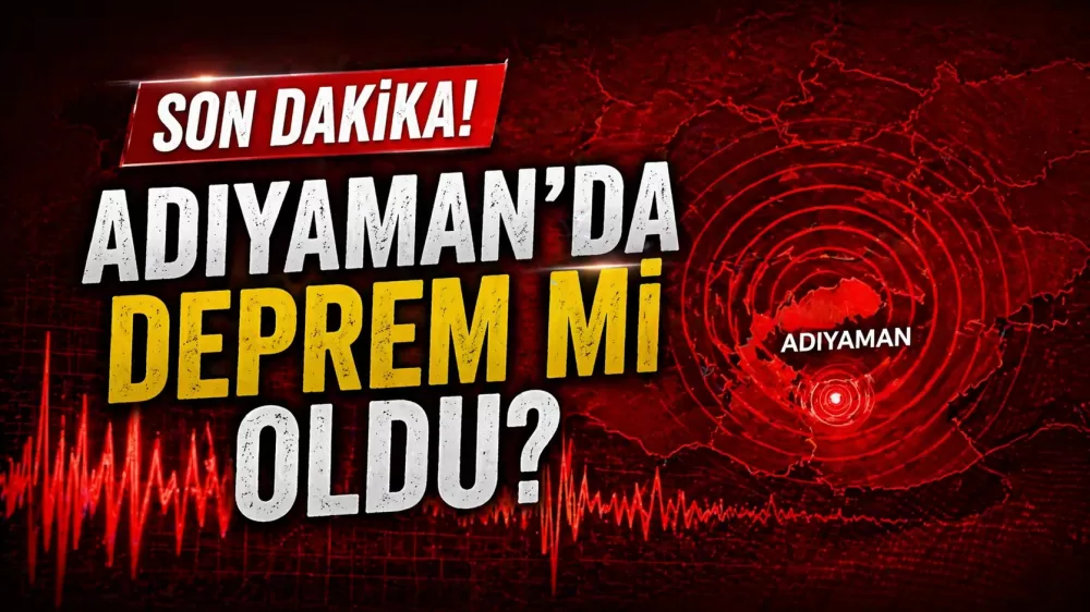 Adıyaman’da Deprem! Çelikhan Sallandı