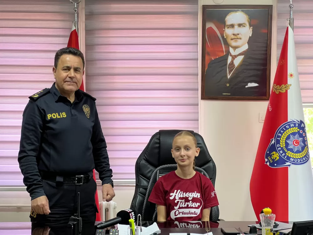 Bucak’ta 23 Nisan’da Emniyet koltuğu öğrencilere devredildi