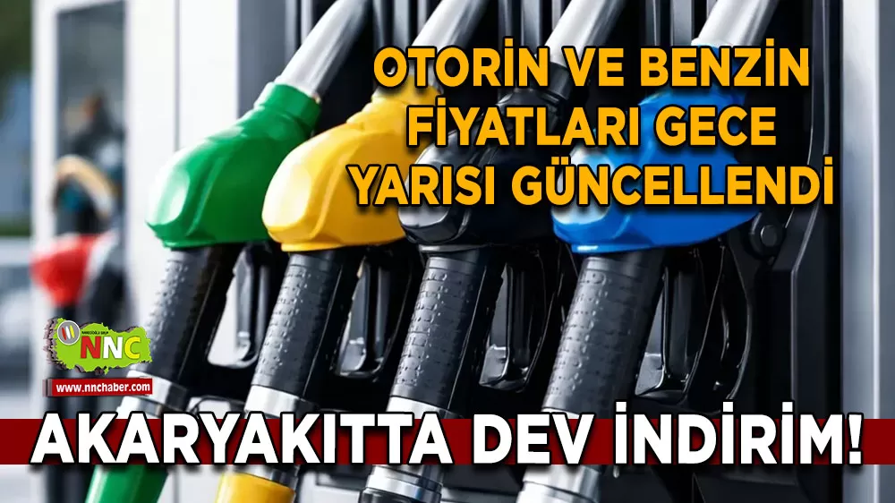 Akaryakıtta dev indirim! Motorin ve benzin fiyatları gece yarısı güncellendi