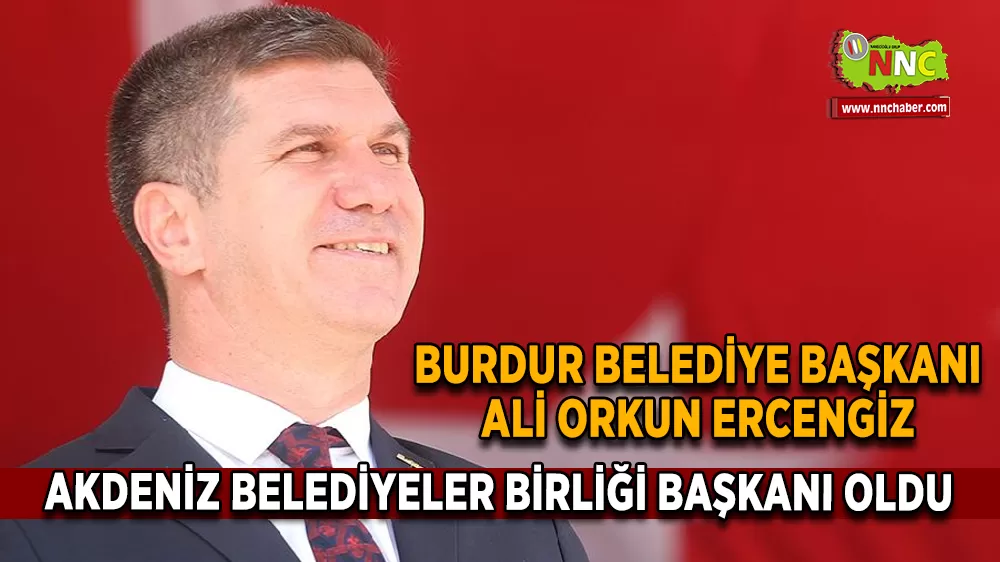 Ali Orkun Ercengiz Akdeniz Belediyeler Birliği Başkanı Oldu