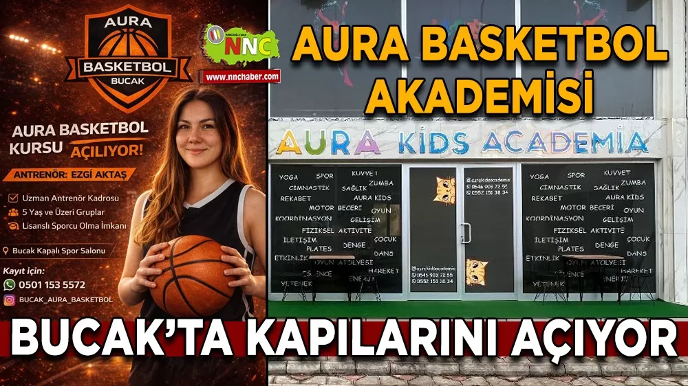 Aura Basketbol Akademisi Bucak'ta kapılarını açıyor