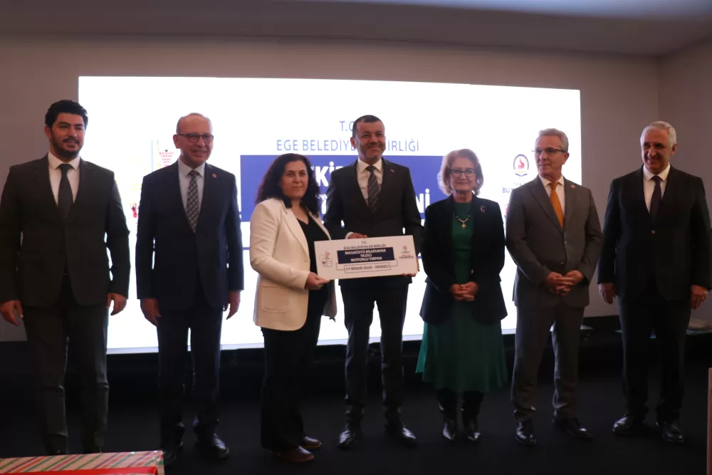 Bülent Nuri Çavuşoğlu yeniden  Ege Belediyeler Birliğinde  başkanlığa seçildi