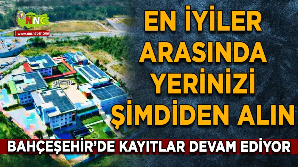 Bahçeşehir Koleji Burdur Kampüsü'nde yeni dönem kayıtları başladı