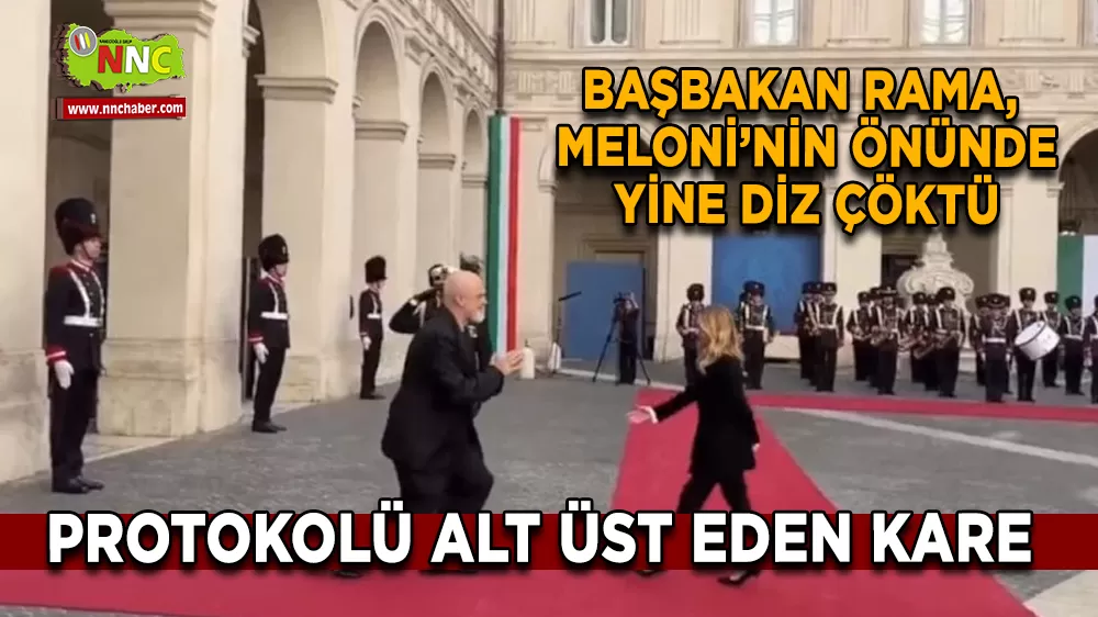 Başbakan Rama, Meloni’nin Önünde Yine Diz Çöktü