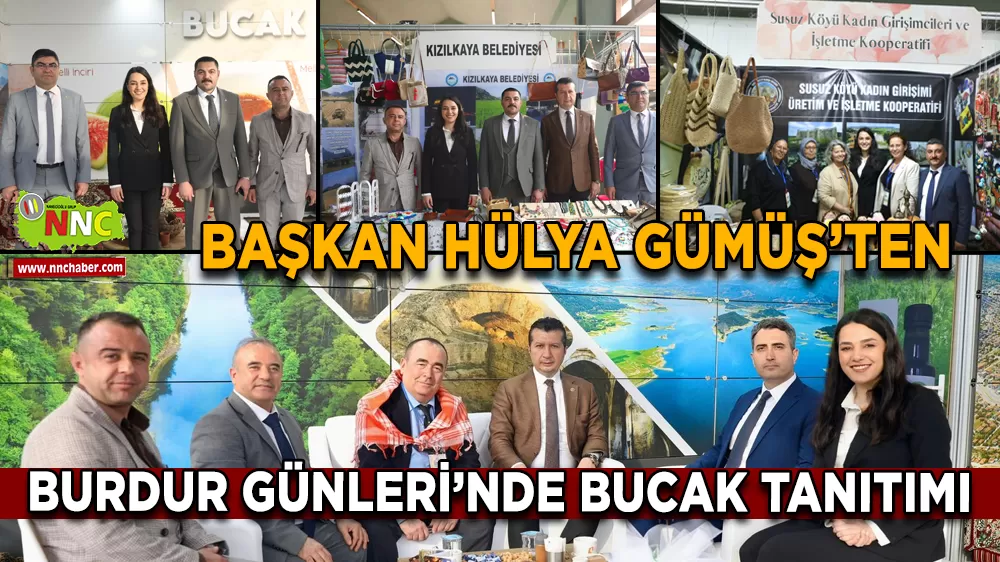 Başkan Hülya Gümüş’ten Burdur Günleri’nde Bucak tanıtımı