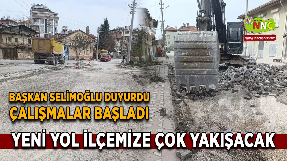 Başkan Selimoğlu:  “Yeni Yol İlçemize Çok Yakışacak”