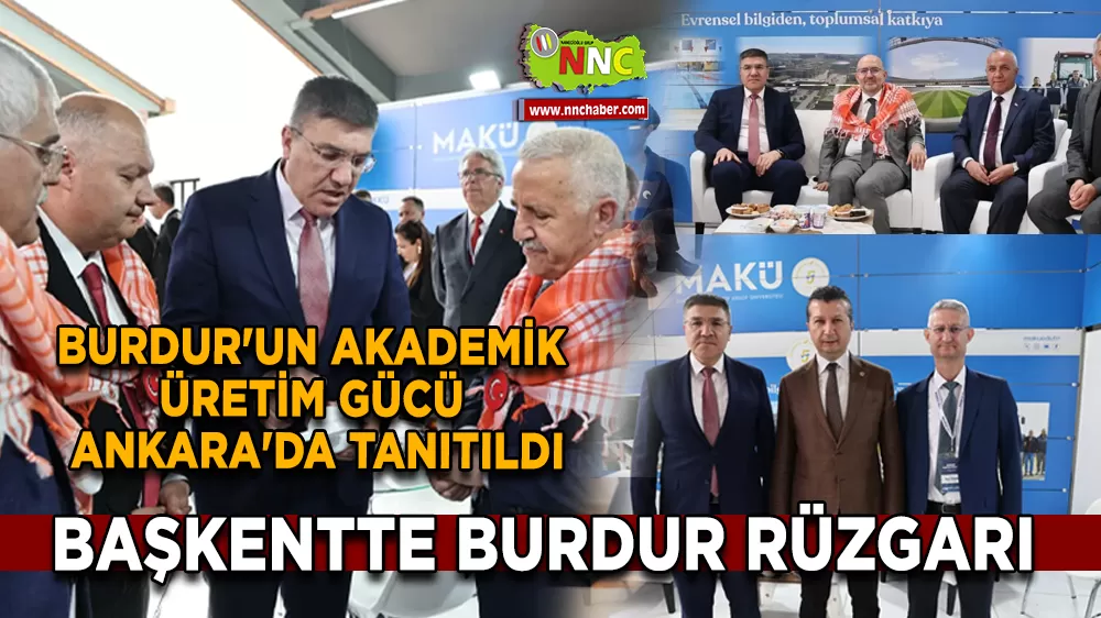 Başkentte Burdur Rüzgarı