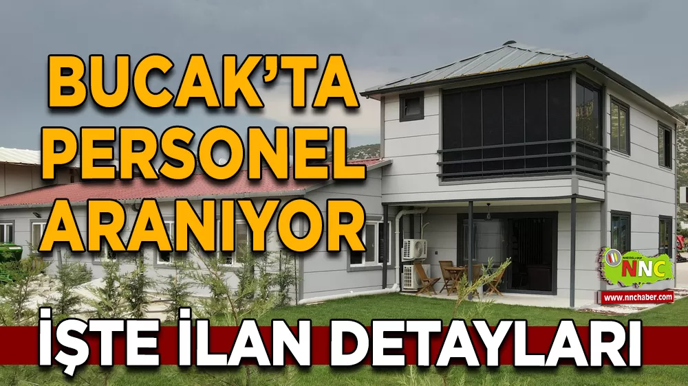 Bucak’ta Deneyimli Deneyimsiz Personel Alımı Yapılacak