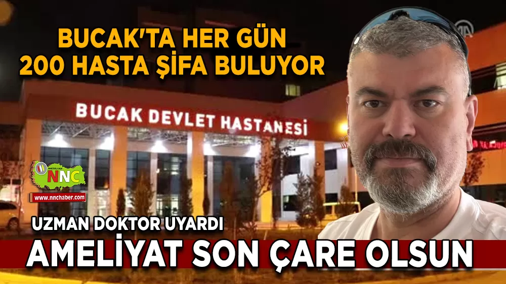 Bucak'ta Her Gün 200 Hasta Şifa Buluyor