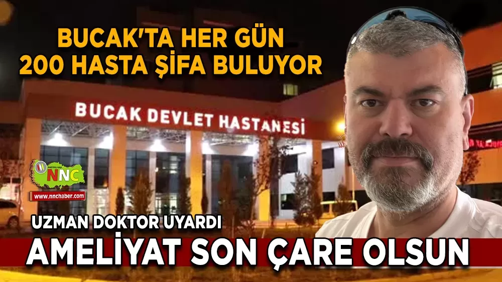 Bucak'ta Her Gün 200 Hasta Şifa Buluyor