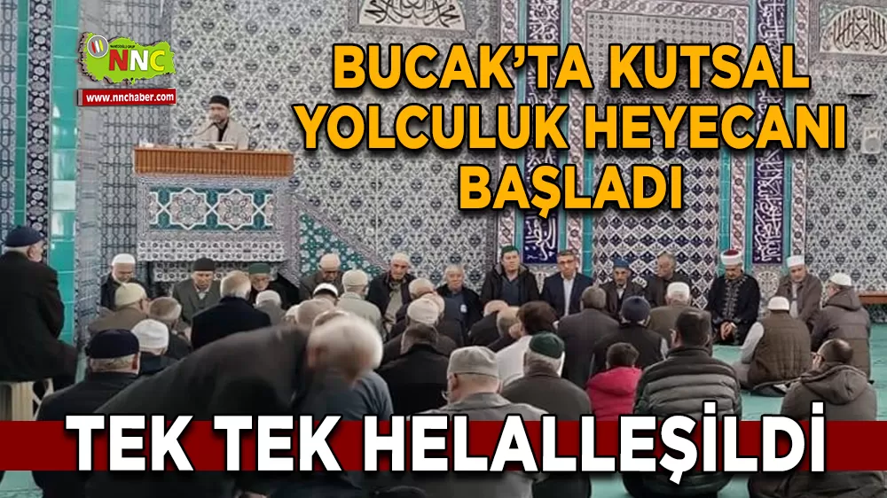 Bucak’ta Kutsal Yolculuk Heyecanı Başladı
