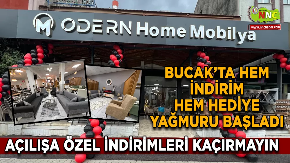 Bucak’ta Modern Mobilya Kapılarını Açtı