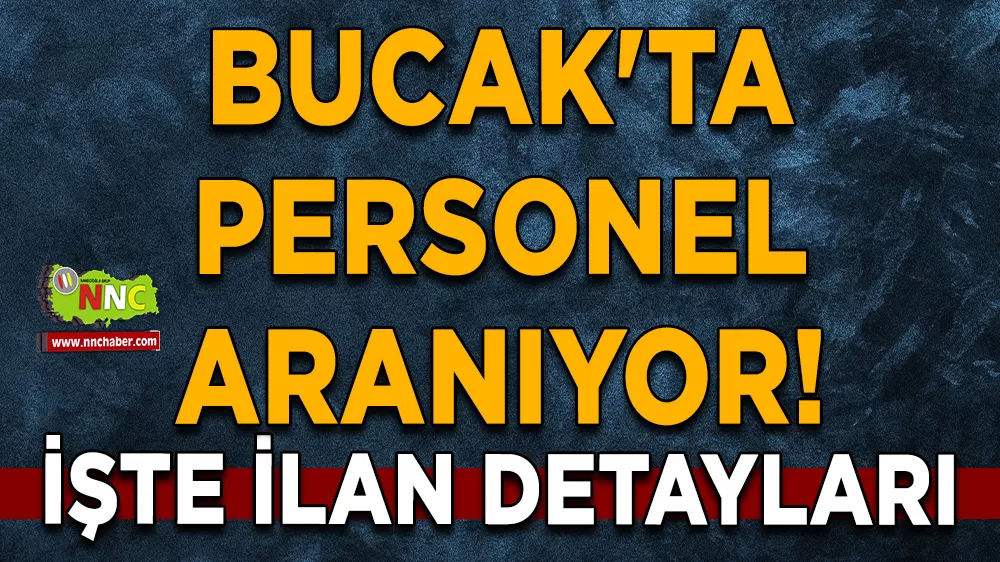 Bucak'ta personel aranıyor! İşte SYC Yemek ilan detayları