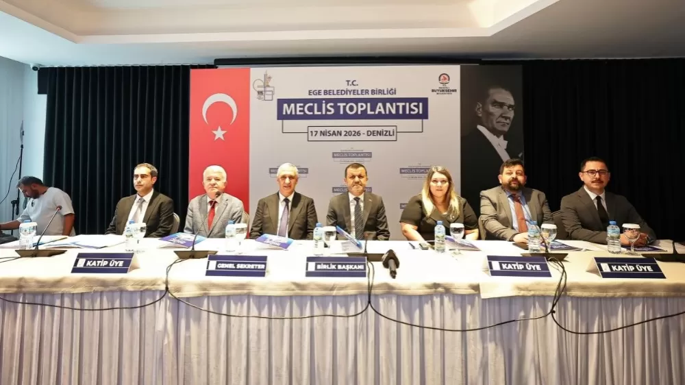 Bülent Nuri Çavuşoğlu yeniden  Ege Belediyeler Birliğinde  başkanlığa seçildi