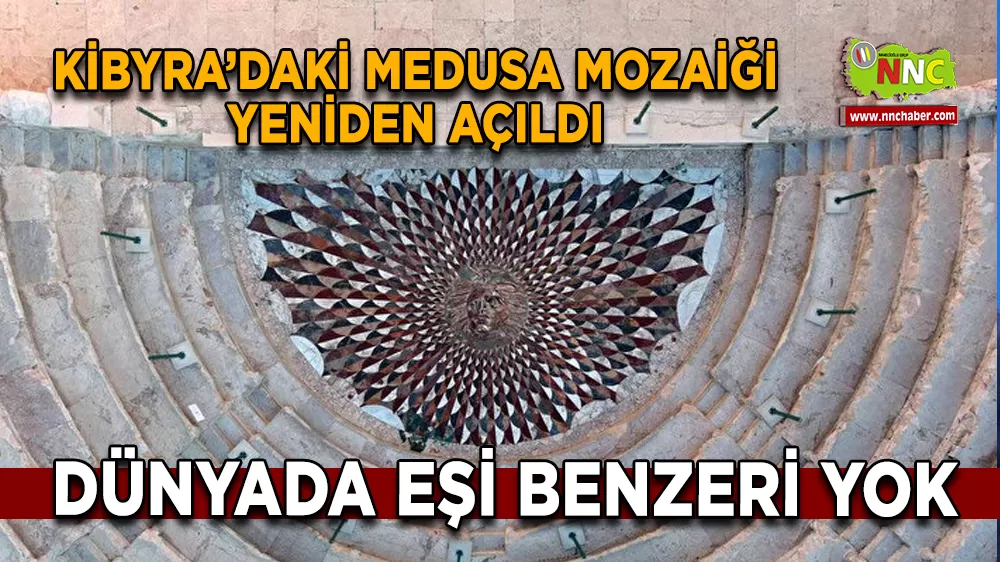 Burdur'daki 2 Bin Yıllık Medusa Yeniden Gün Yüzüne Çıktı