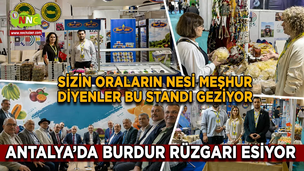 Burdur’un Yöresel Ürünleri YÖREX’te