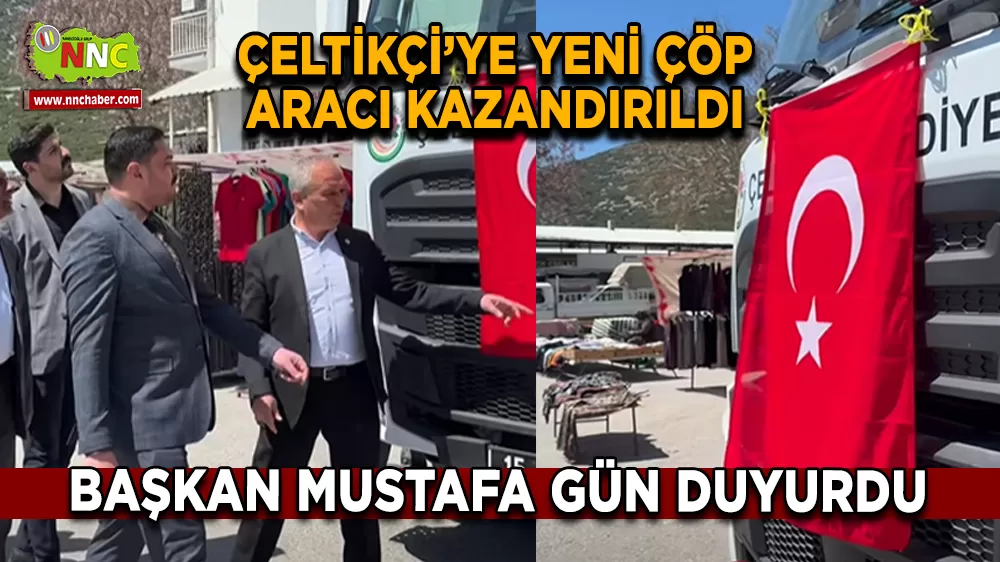 Çeltikçi’de Hizmet Kalitesi Artıyor Yeni Araç Teslim Edildi