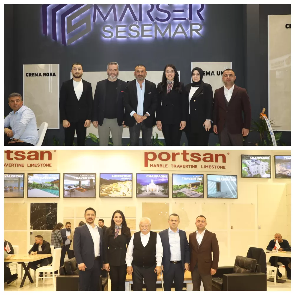 Başkan Hülya Gümüş’ten Marble İzmir’de Bucaklı firmalara destek