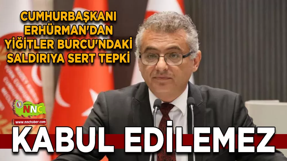 Cumhurbaşkanı Erhürman'dan Yiğitler Burcu'ndaki saldırıya sert tepki Kabul edilemez