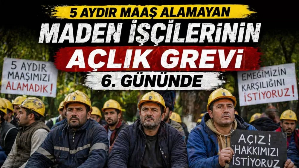 Doruk Madencilik İşçileri Açlık Grevinde