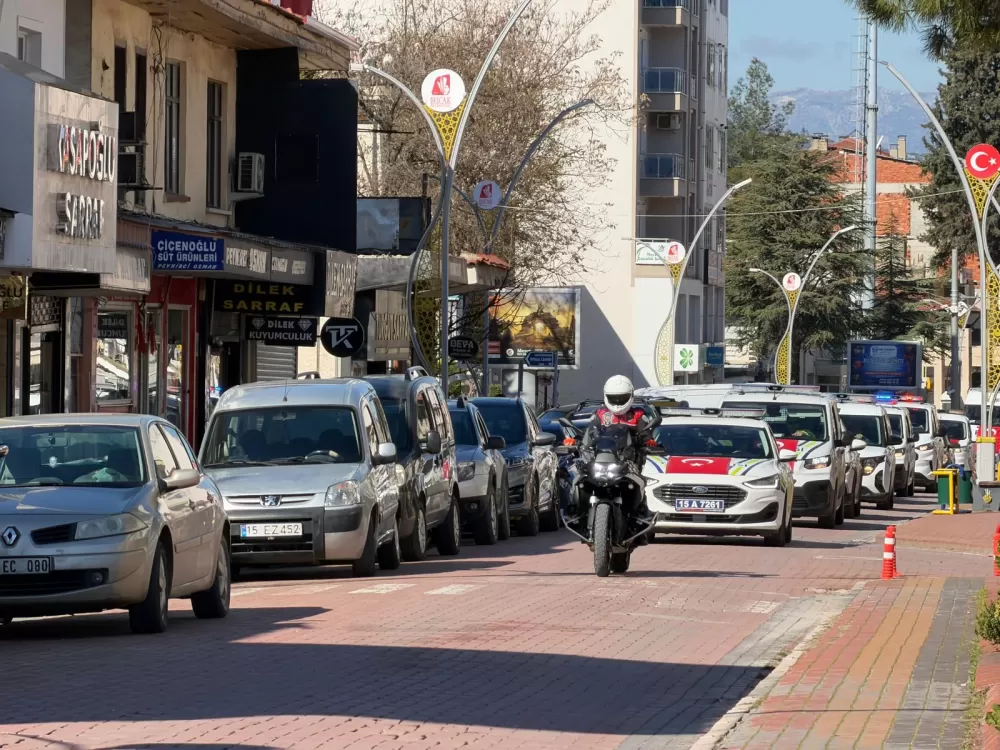 Bucak'ta Polis Teşkilatının 181. yılı törenle kutlandı