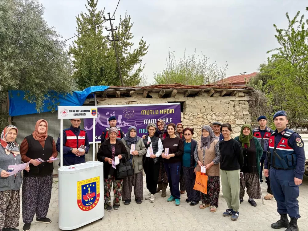 Bucak’ta “Mutlu Kadın Mutlu Aile” Projesi Sahada